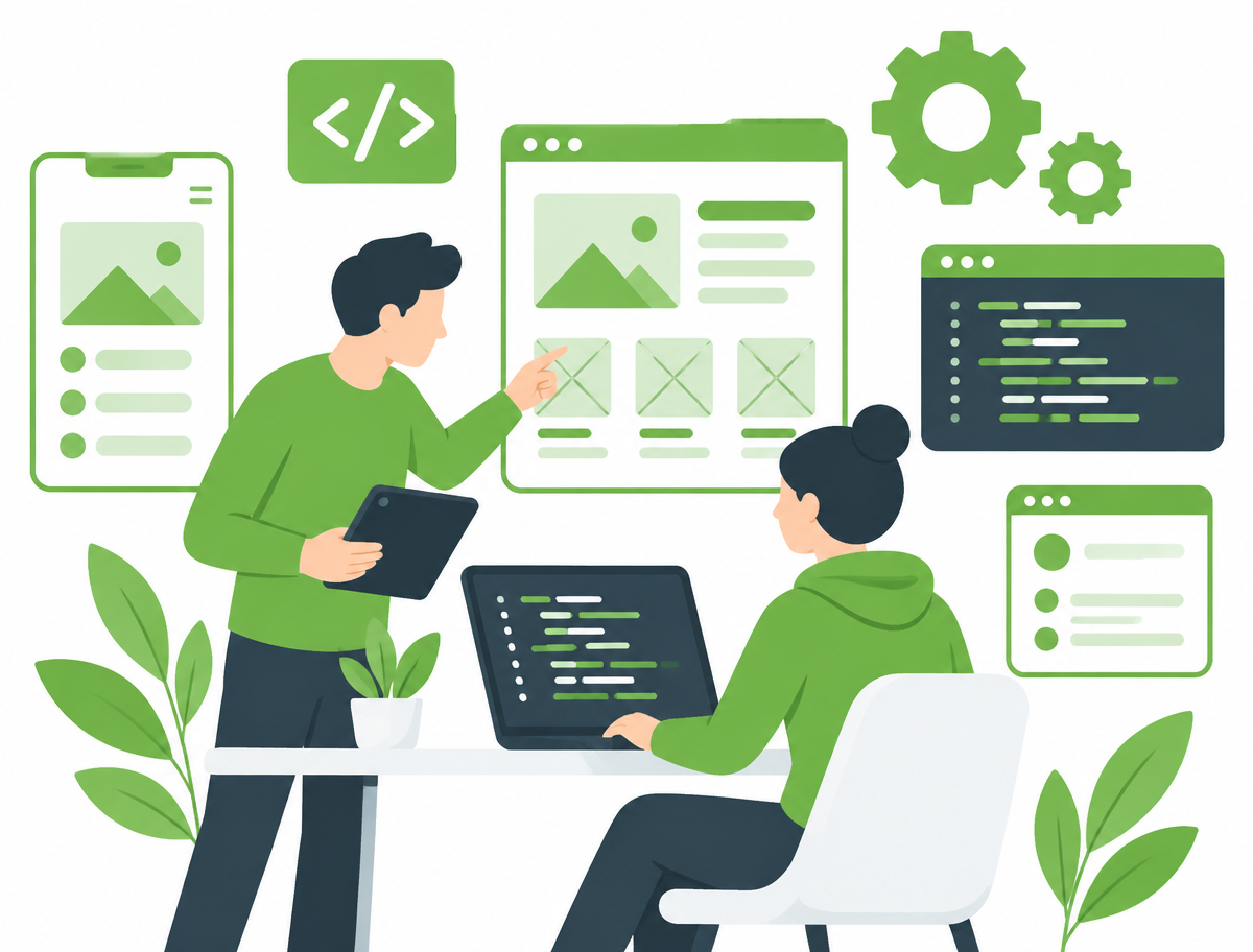 Ontwikkelaars bouwen maatwerk software